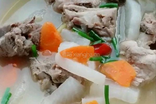 排骨萝卜汤的做法图解9