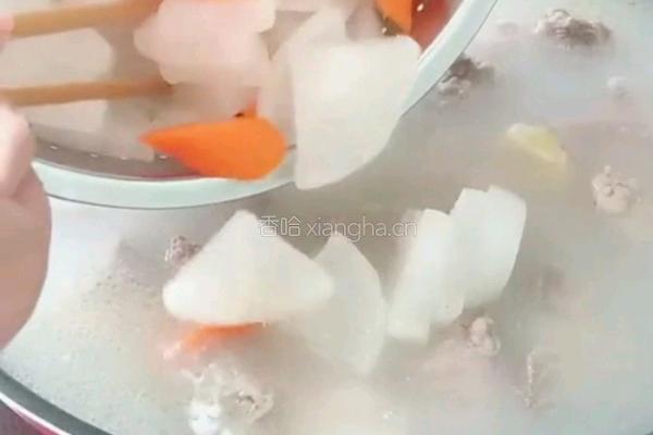 排骨萝卜汤的做法图解6