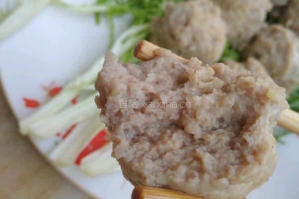鸡肉丸子的做法图解8