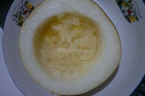 冰糖银耳蒸梨盅的做法图解5