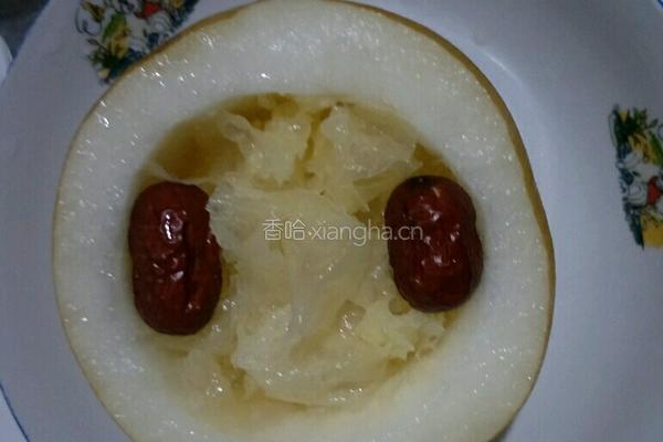 冰糖银耳蒸梨盅的做法图解7