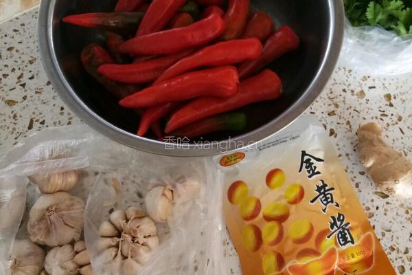 自制辣椒酱的做法图解1