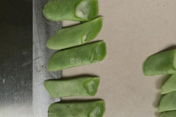 干煸四季豆的做法图解2