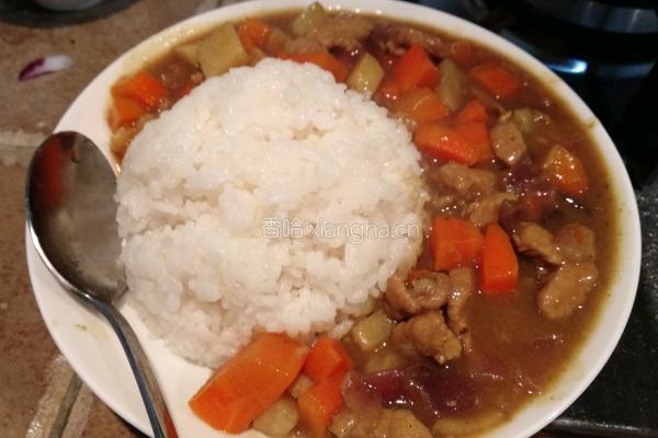咖喱鸡饭的做法图解7