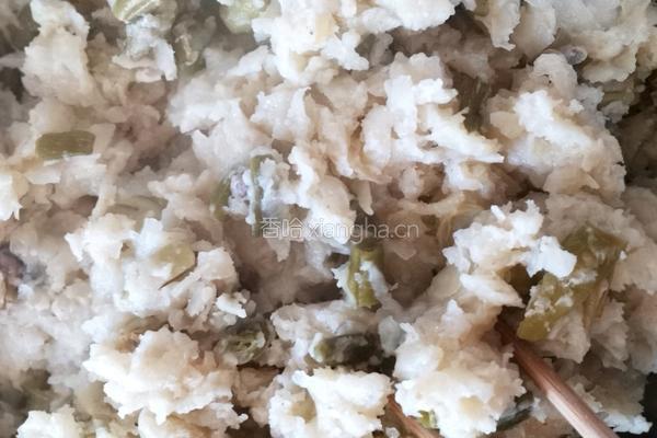 豆角洋芋擦擦的做法图解4
