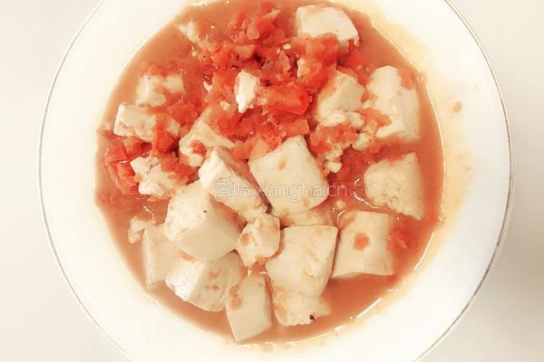 西红柿烩豆腐的做法图解6