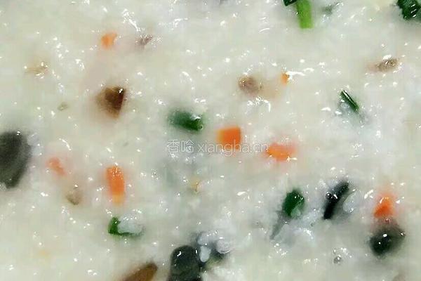 皮蛋瘦肉粥(第二种做法）的做法图解8