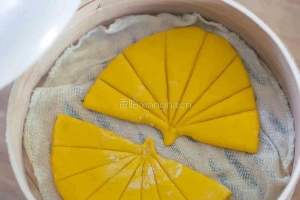 南瓜荷叶饼的做法图解16