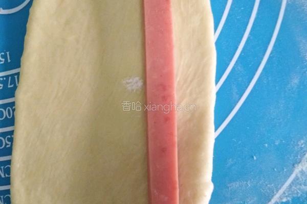 火腿香葱芝士面包的做法图解6