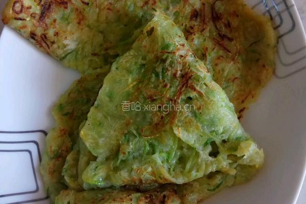 西葫菜饼的做法图解9