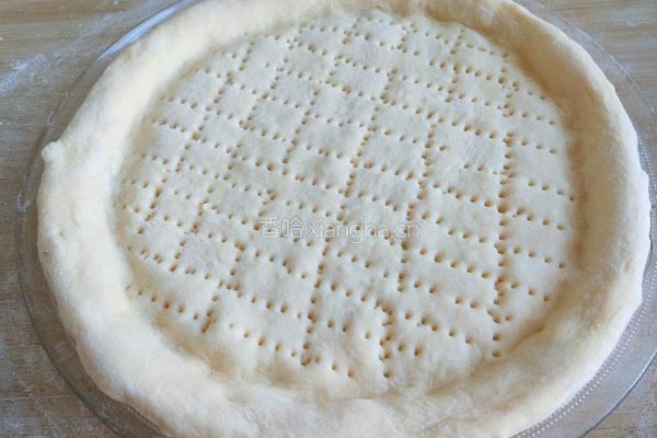 新文美食 皇后锅板 披萨饼的做法图解8