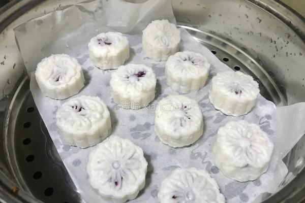 西米水晶冰皮月饼的做法图解5