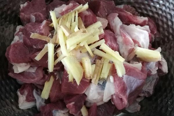烤箱羊肉的做法图解2