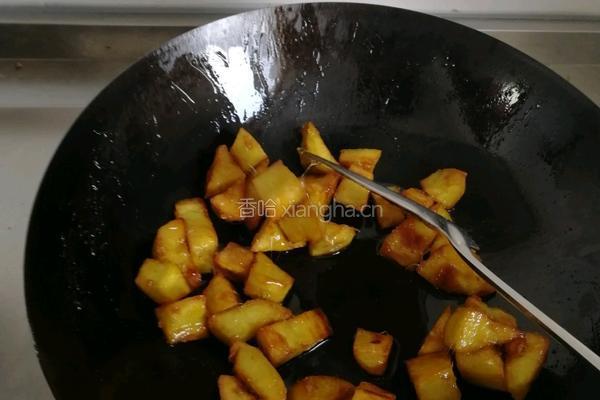 拔丝红薯的做法图解5