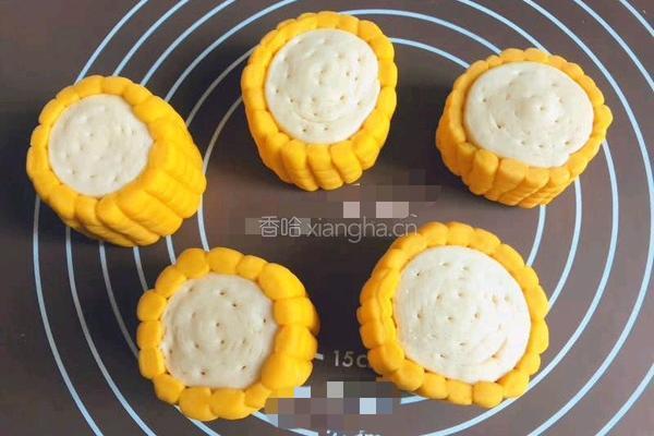 真假玉米馒头的做法图解14
