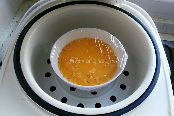 虾米蒸鸡蛋的做法图解5
