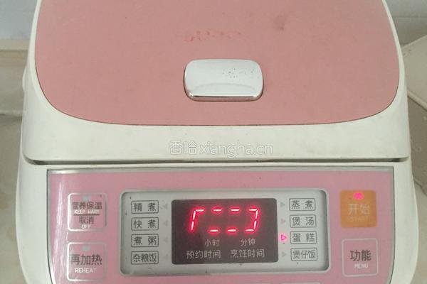 电饭锅红枣泥糕的做法图解8