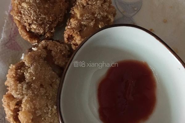 面包糠炸鸡翅的做法图解8