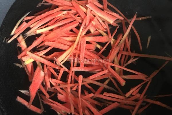 虾仁莴笋丝的做法图解5
