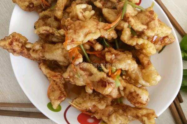锅包肉的做法图解6