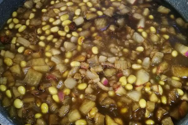 老北京肉皮酱豆的做法图解10