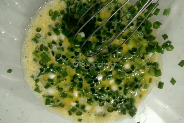 葱香鸡蛋饼的做法图解5