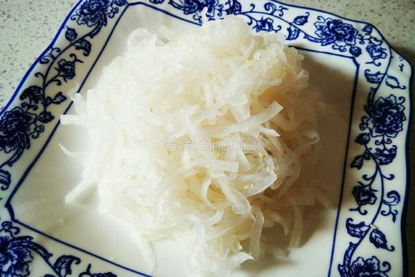 葱油萝卜丝的做法图解6