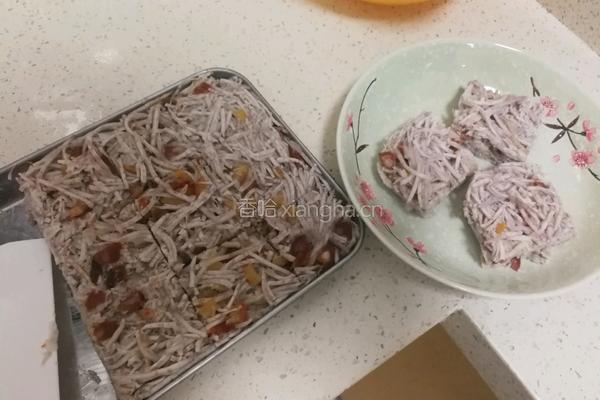 香煎芋丝饼的做法图解9