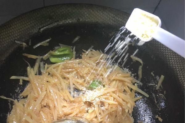 炒土豆丝的做法图解12