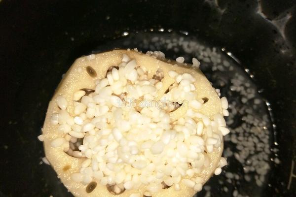 糯米莲藕的做法图解4
