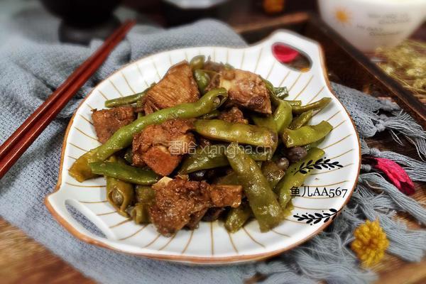 排骨烧豆角的做法图解8