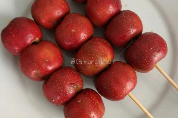 自制冰糖葫芦的做法图解4