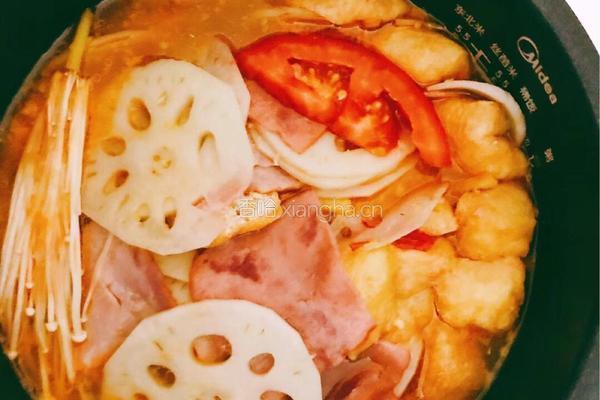 电饭煲火锅的做法图解2