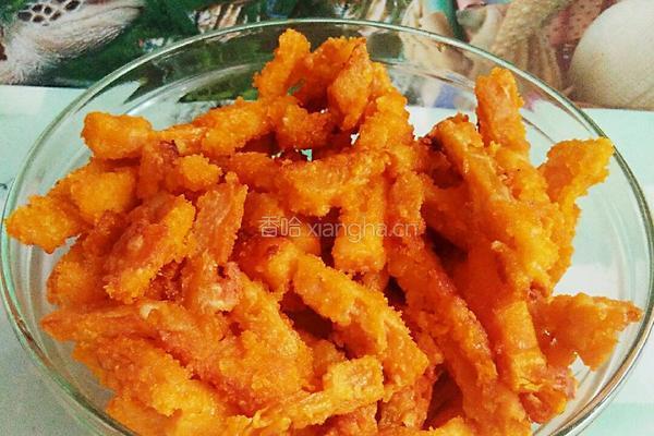 香酥南瓜条的做法图解10