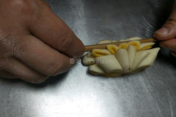 菊花馒头的做法图解13