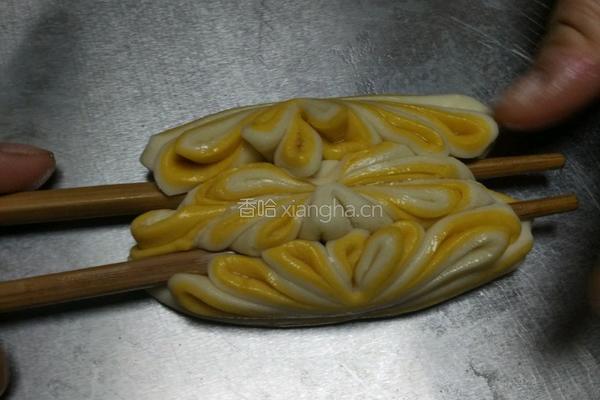 菊花馒头的做法图解15
