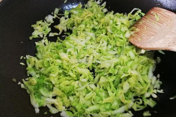 素颜春色（干煸卷心菜）的做法图解7