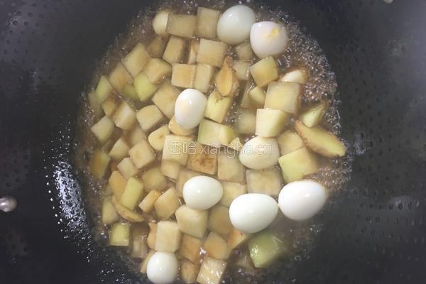 三杯土豆鹌鹑蛋的做法图解10