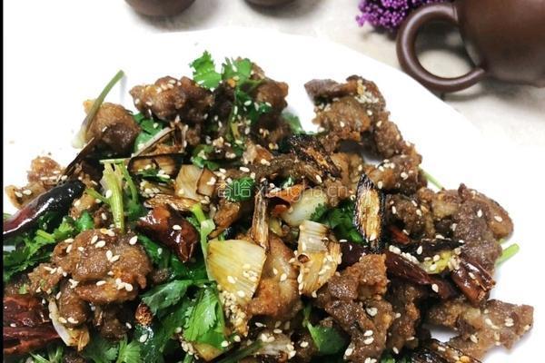孜然羊肉的做法图解10