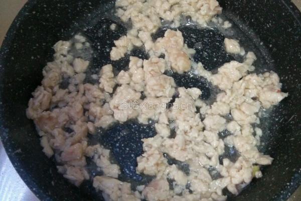 香菇鸡肉粥的做法图解3