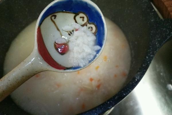 香菇鸡肉粥的做法图解9