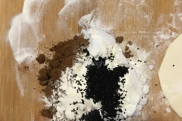 红糖芝麻饼的做法图解4