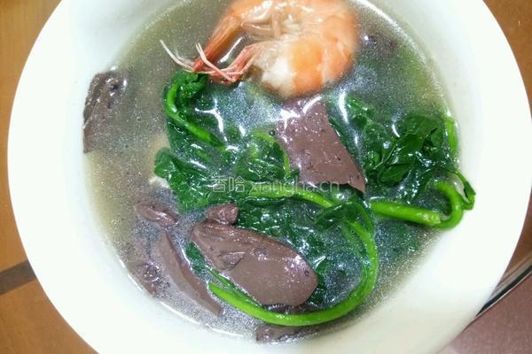 猪红海虾西洋菜汤的做法图解5