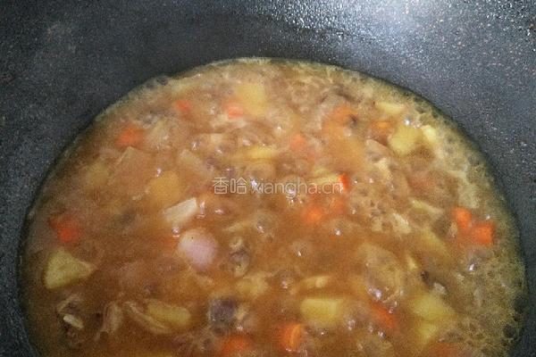 咖喱牛肉的做法图解15
