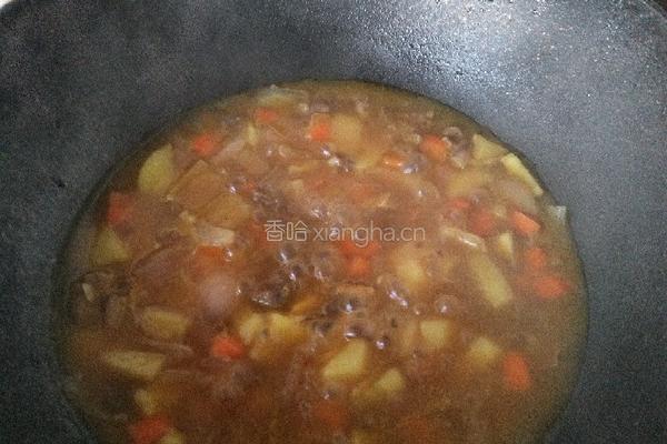 咖喱牛肉的做法图解17