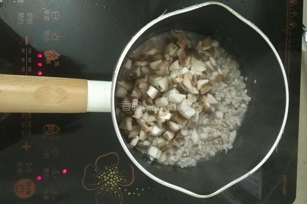香菇肉酱的做法图解5