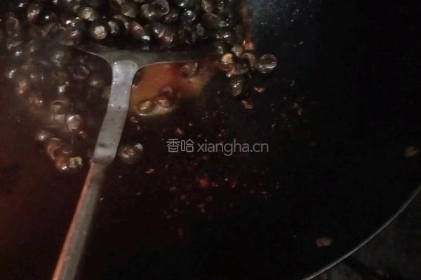 炒田螺的做法图解9