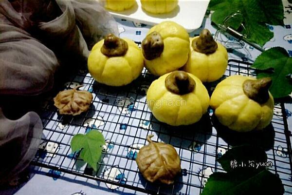 相思红豆南瓜包的做法图解19