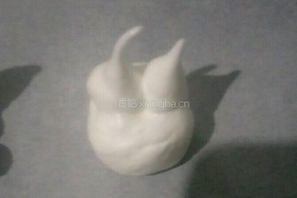 萌萌哒小丑兔蛋白糖的做法图解8