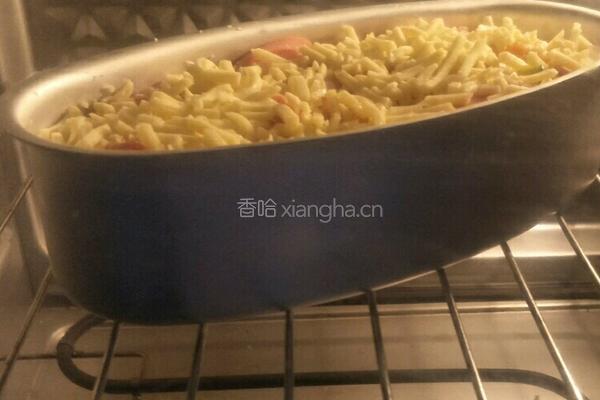 原味芝士焗饭的做法图解12